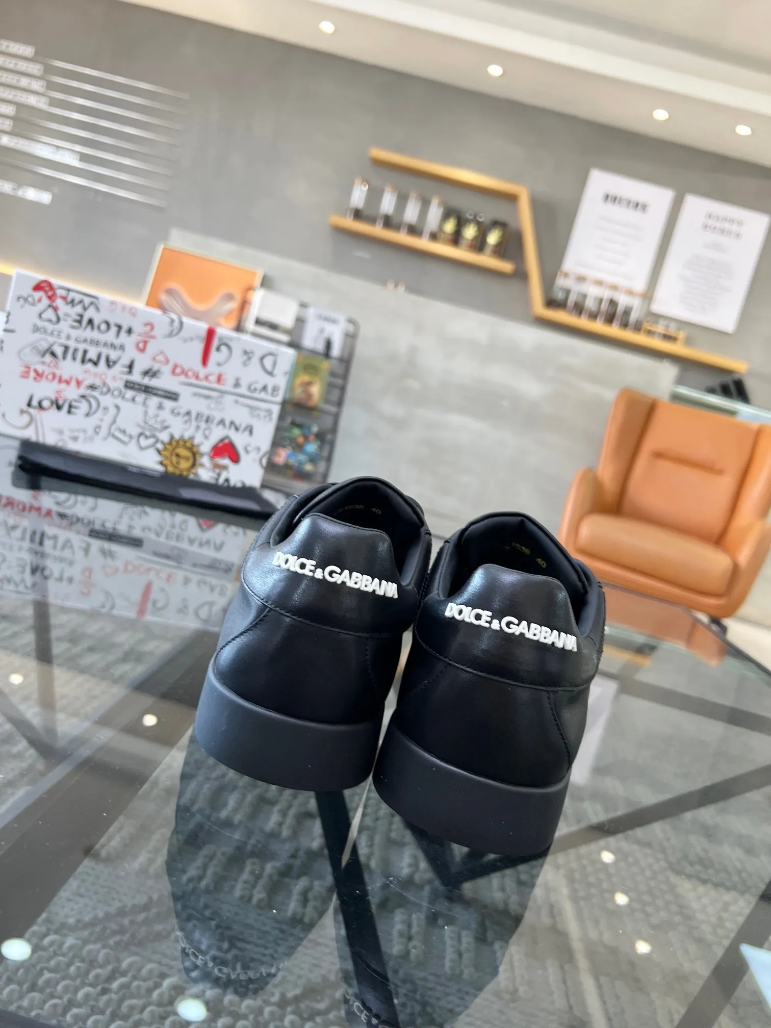 Men's shoes 360 yuan🏮🏮2023 new Dolce & Gabbana/top original single DG heavy industry series, imported original waterproof canvas, contrasting color design is super beautiful, exquisite and luxurious, super A level! Compared with the genuine product at the counter, the version is no worse at all! size：38-46